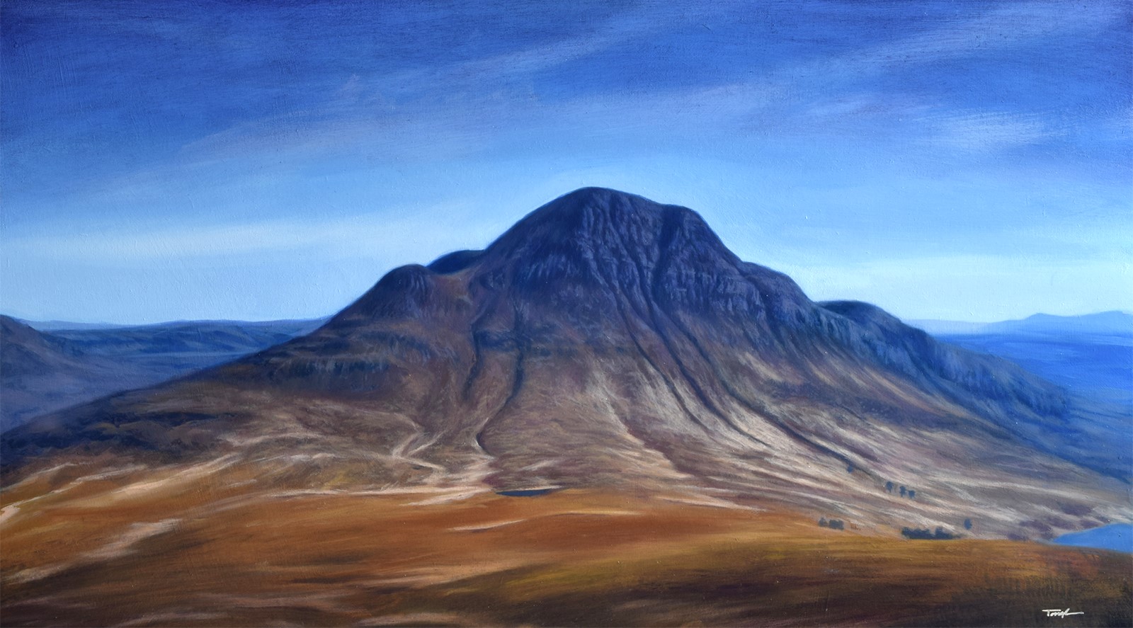 'Suilven' by artist Andrew Tough